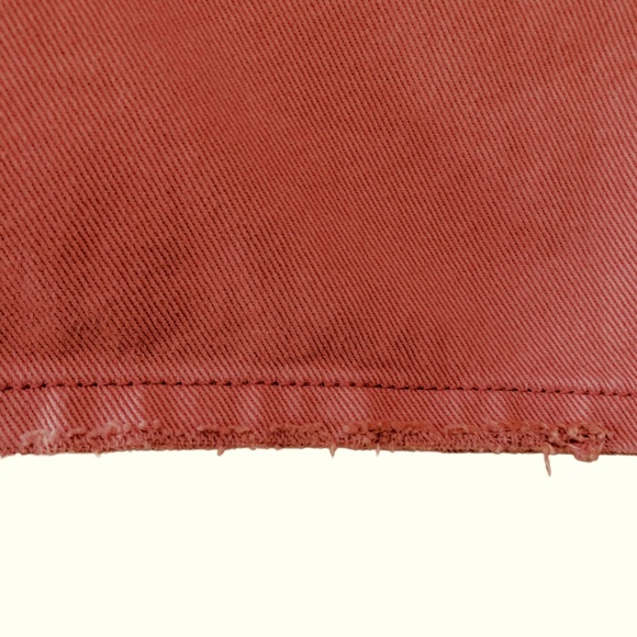 BILLABONG womens dusty rose denim jean skirt, size M, see measurements - Picture 5 of 10